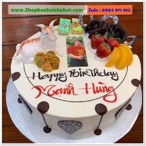 Bánh Sinh Nhật In Hình Ảnh - H777